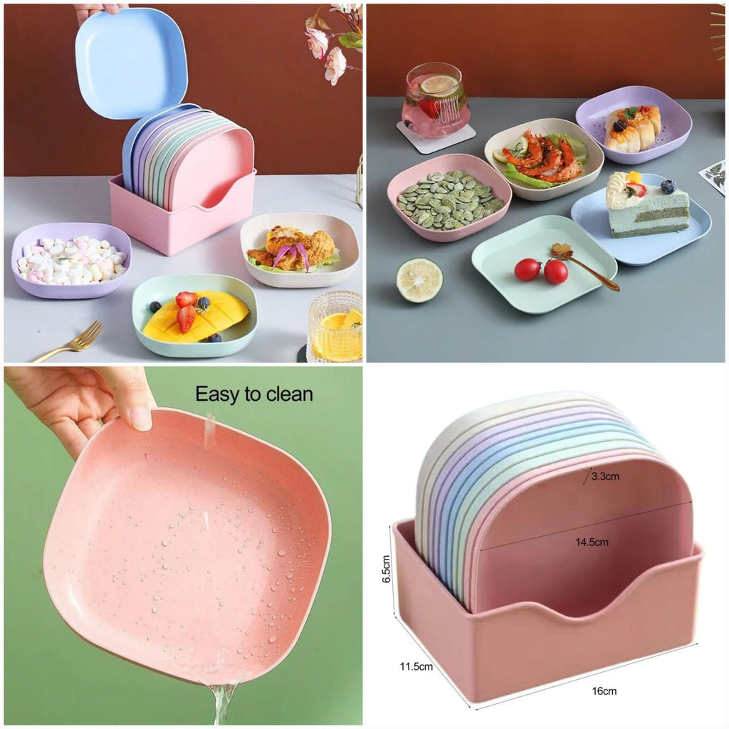 10Pcs Multipurpose Plate set with Holder