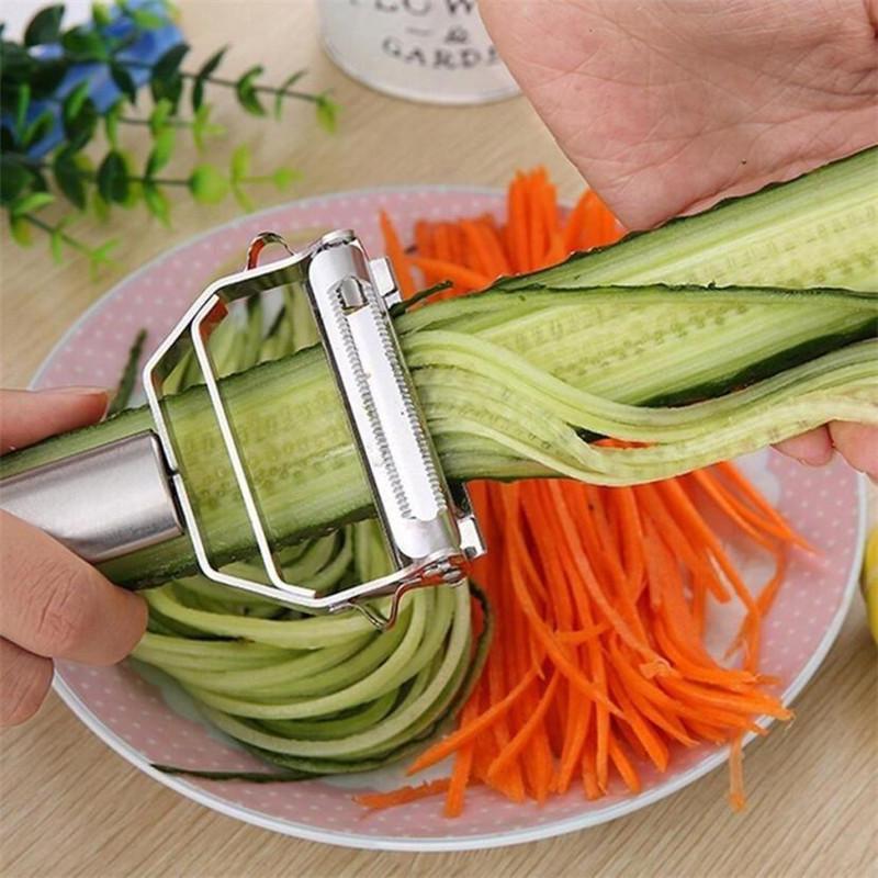 2 In 1 Stainless Steel Multifunction Peeler